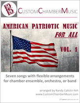 American Patriotic Music for All, Volume 1 Concert Band sheet music cover